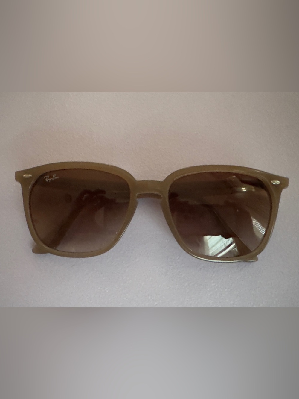 Ray-Ban RB4363 Women's Brown Frame Sunglasses with Brown Lenses - Picture 6 of 7